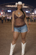 It’s A Rodeo Beaded Top image 0