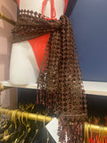 Brown Crochet Sarong  image 0