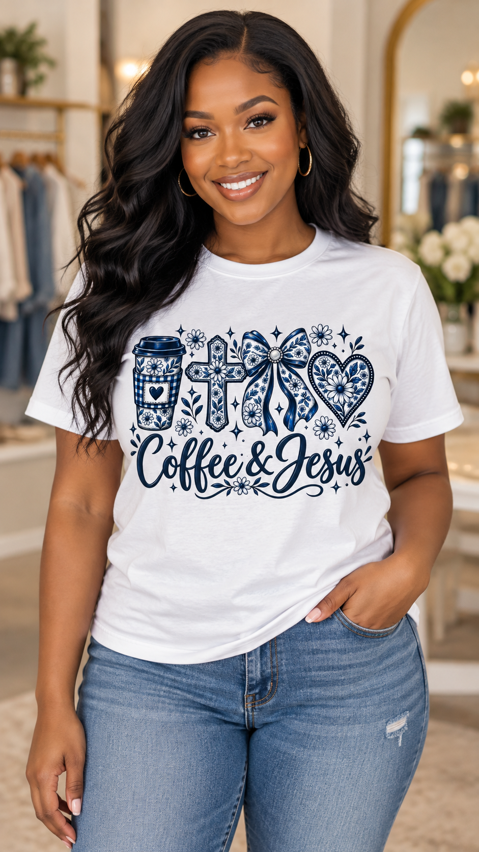 Coffe & Jesus Tee